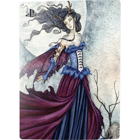 Amy Brown The Moon is Calling Fairy and Dragon PS5 Digital Edition Console Skin